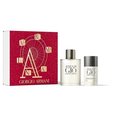 Armani colonia shop gift set